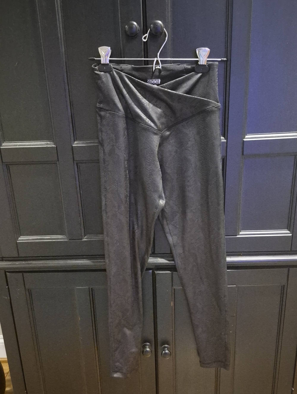 Somer Ray Snakeskin Look Leggings